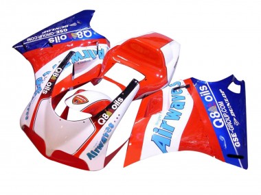 Discount 1993-2005 White Red Blue Air Waves Ducati 748/916/996/998 Motorcycle Fairings Canada