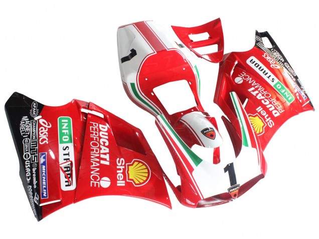 Discount 1993-2005 White Red Yellow Green Glossy Black Performance Ducati 748/916/996/998 Motorcycle Fairings Canada