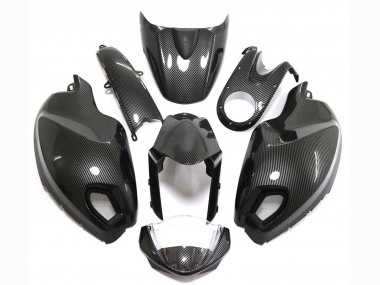 Discount 2008-2012 Black Carbon Fiber Style Ducati Monster 696 796 1100 1100S Motorcycle Fairings Canada