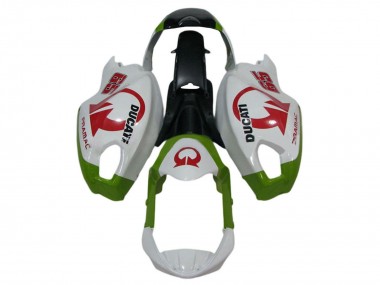 Discount 2008-2012 White Green Red Pramac Ducati Monster 696 796 1100 1100S Motorcycle Fairings Canada