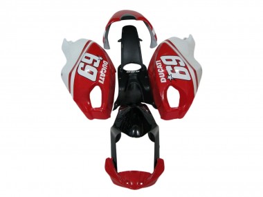 Discount 2008-2012 White Red Glossy Black 69 Ducati Monster 696 796 1100 1100S Motorcycle Fairings Canada