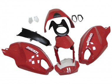 Discount 2008-2012 Red White Ducati Monster 696 796 1100 1100S Motorcycle Fairings Canada