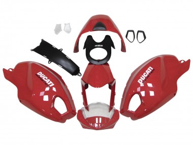 Discount 2008-2012 Red White Ducati Monster 696 796 1100 1100S Motorcycle Fairings Canada