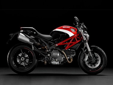 Discount 2008-2012 White Red Ducati Monster 696 796 1100 1100S Motorcycle Fairings Canada