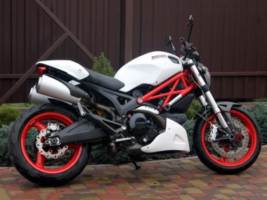 Discount 2008-2012 White Ducati Monster 696 796 1100 1100S Motorcycle Fairings Canada