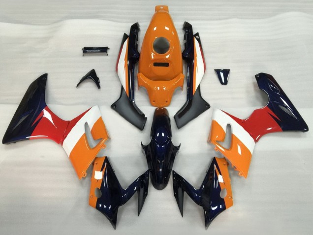 Discount 2002-2006 Orange White Red Glossy Black Honda CBR125R Motorcycle Fairings Canada