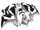 Discount 2013-2015 Silver Glossy Black Honda CBR500R Motorcycle Fairing Canada