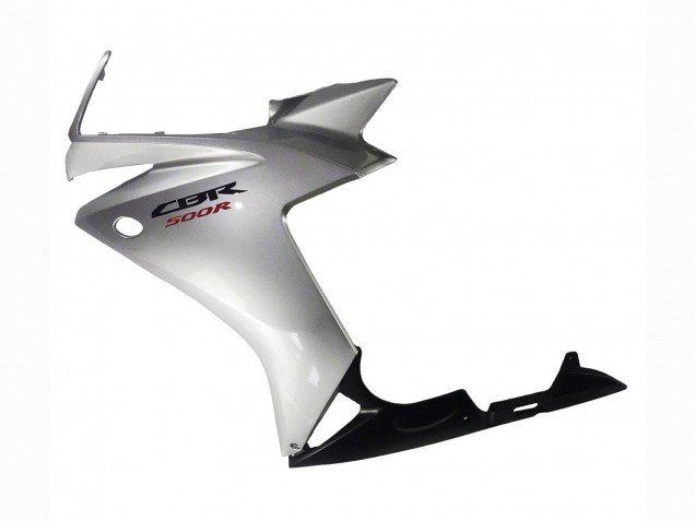 Discount 2013-2015 Silver Glossy Black Honda CBR500R Motorcycle Fairing Canada