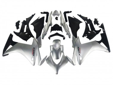 Discount 2013-2015 Silver Glossy Black Honda CBR500R Motorcycle Fairing Canada