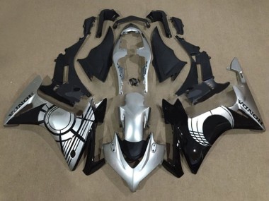 Discount 2013-2015 Silver Glossy Black Honda CBR500R Motorcycle Fairings Canada
