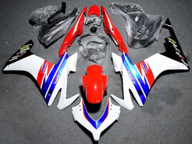 Discount 2013-2015 White Red Blue HRC Honda CBR500R Motorcycle Fairing Canada