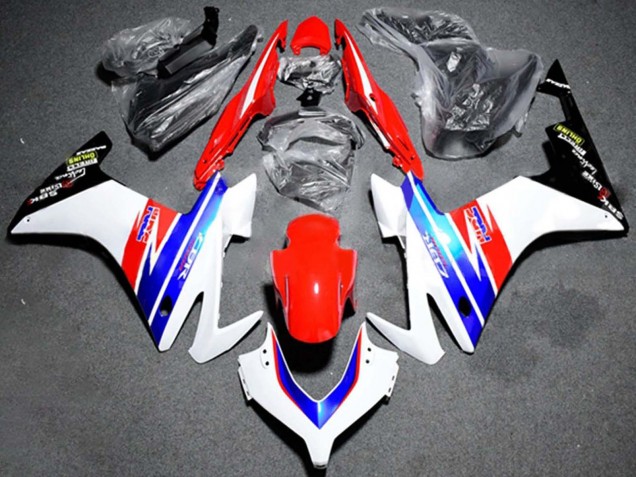 Discount 2013-2015 White Red Blue HRC Honda CBR500R Motorcycle Fairing Canada