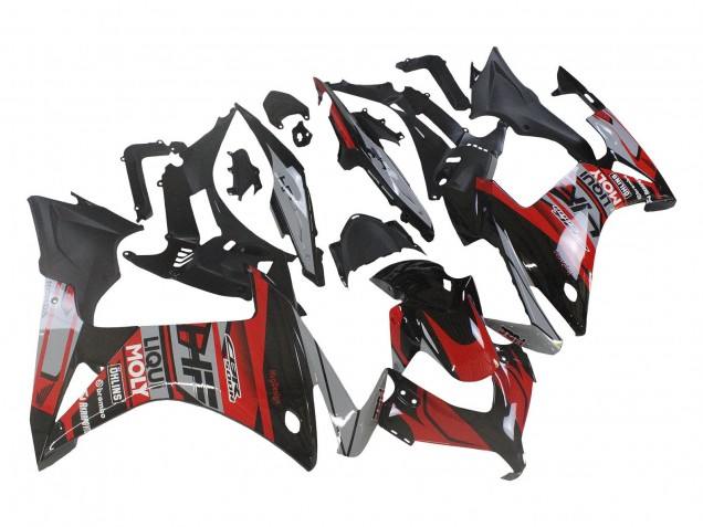 Discount 2013-2015 Red Silver Glossy Black Honda CBR500R Motorcycle Fairings Canada