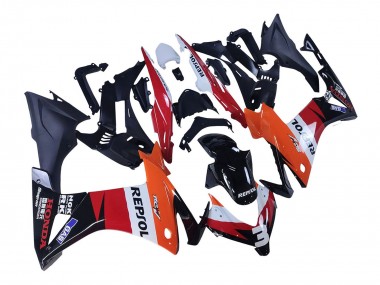 Discount 2013-2015 Orange White Red Glossy Black Repsol 3 Honda CBR500R Motorcycle Fairings Canada