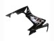Discount 2013-2015 Glossy Black Silver Flame Honda CBR500R Motorcycle Fairings Canada
