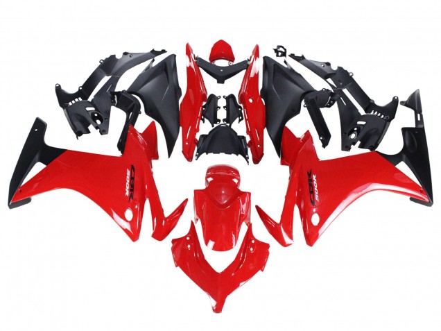 Discount 2013-2015 Red Matte Black Honda CBR500R Motorcycle Fairings Canada