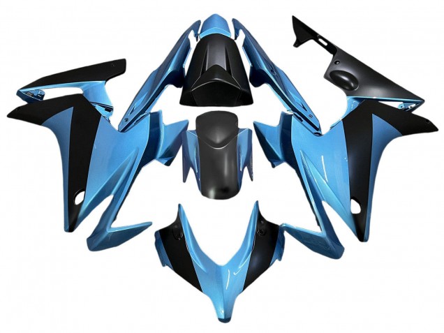 Discount 2013-2015 Light Blue Black Honda CBR500R Motorcycle Fairings Canada