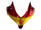Discount 2013-2015 Red Blue Yellow Star Honda CBR500R Motorcycle Fairings Canada