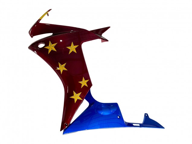 Discount 2013-2015 Red Blue Yellow Star Honda CBR500R Motorcycle Fairings Canada