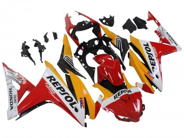 Discount 2016-2018 Yellow White Red Repsol HRC Honda CBR500R Motorcycle Fairings Canada