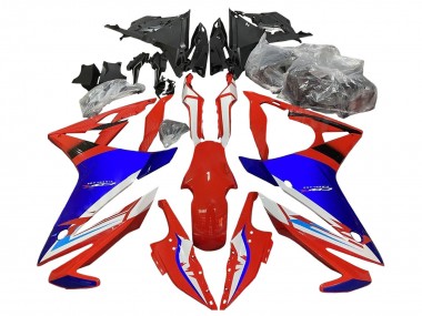 Discount 2016-2018 White Red Blue Honda CBR500R Motorcycle Fairings Canada
