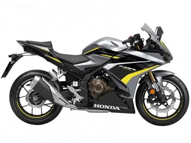 Discount 2019-2023 Silver Yellow Glossy Black Honda CBR500R Motorcycle Fairings Canada