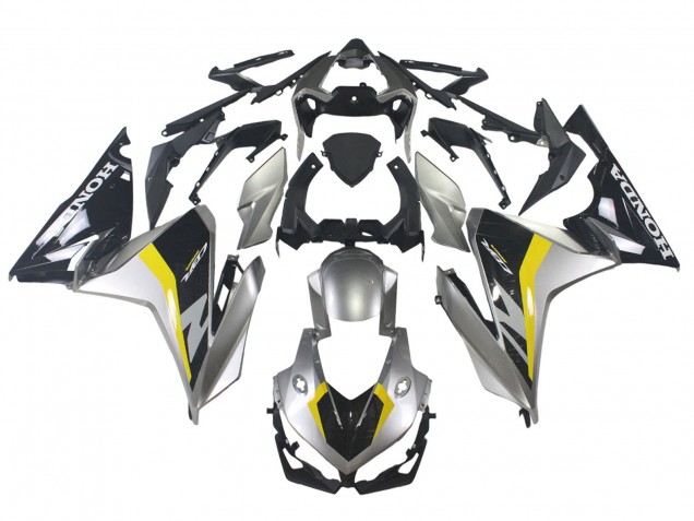 Discount 2019-2023 Silver Yellow Glossy Black Honda CBR500R Motorcycle Fairings Canada