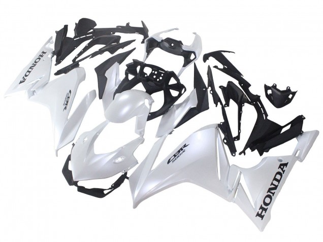Discount 2019-2023 Pearl White Honda CBR500R Motorcycle Fairings Canada