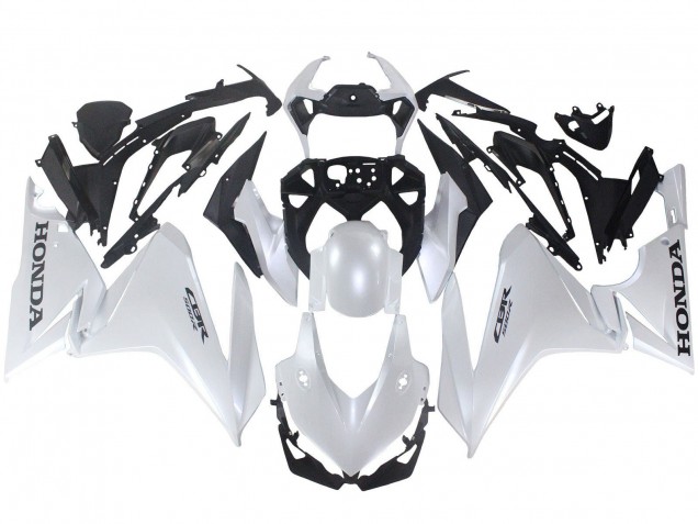 Discount 2019-2023 Pearl White Honda CBR500R Motorcycle Fairings Canada