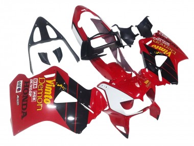 Discount 1998-2001 Red White Glossy Black Vimto Honda VFR 800 Motorcycle Fairings Canada