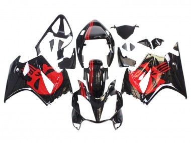 Discount 2002-2013 Glossy Black Red Honda VFR 800 Motorcycle Fairings Canada