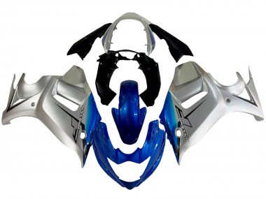 Discount 2008-2013 Silver Blue Suzuki GSX650F Motorcycle Fairings Canada