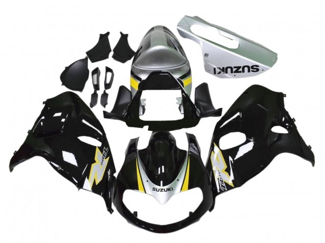 Discount 1998-2003 Glossy Black Silver Yellow Suzuki TL1000R Motorcycle Fairings Canada