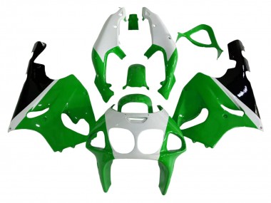 Discount 1996-2003 White Green Black Kawasaki ZX7R Motorcycle Fairings Canada