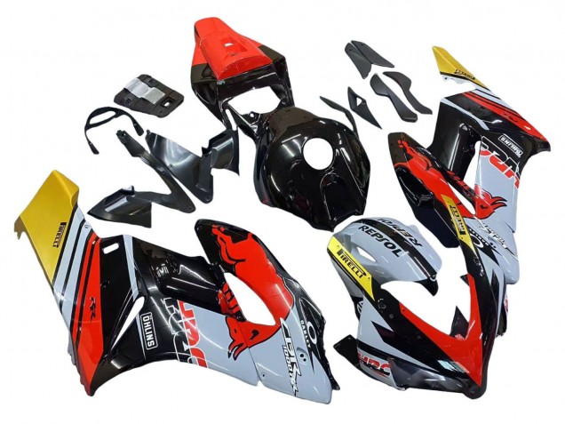 Discount 2004-2005 Yellow Red White Glossy Red Bull Repsol HRC Honda CBR1000RR Motorcycle Fairings Canada
