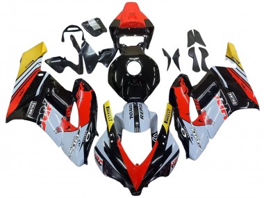 Discount 2004-2005 Yellow Red White Glossy Red Bull Repsol HRC Honda CBR1000RR Motorcycle Fairings Canada