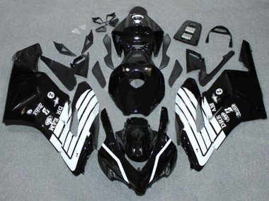 Discount 2004-2005 Glossy Black White Honda CBR1000RR Motorcycle Fairings Canada