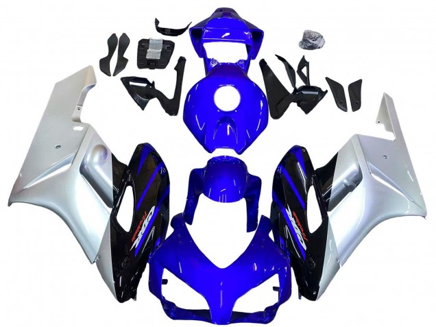 Discount 2004-2005 Silver Blue Glossy Black Honda CBR1000RR Motorcycle Fairings Canada
