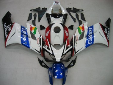 Discount 2004-2005 White Blue Red Glossy Black Star EuroBet Lee Honda CBR1000RR Motorcycle Fairings Canada
