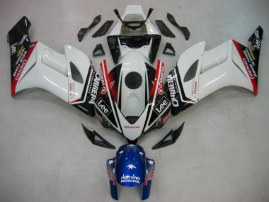 Discount 2004-2005 White Blue Red Glossy Black Star Carrera Lee Honda CBR1000RR Motorcycle Fairings Canada