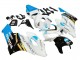 Discount 2004-2005 White Light Blue Yellow Black Konica Minolta Honda CBR1000RR Motorcycle Fairings Canada