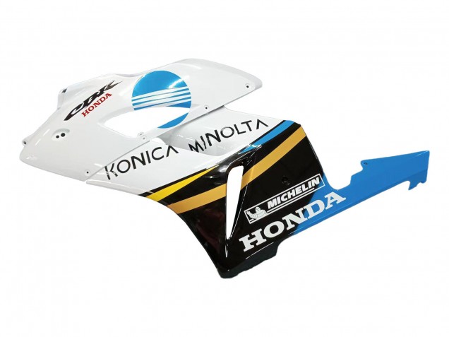 Discount 2004-2005 White Light Blue Yellow Black Konica Minolta Honda CBR1000RR Motorcycle Fairings Canada
