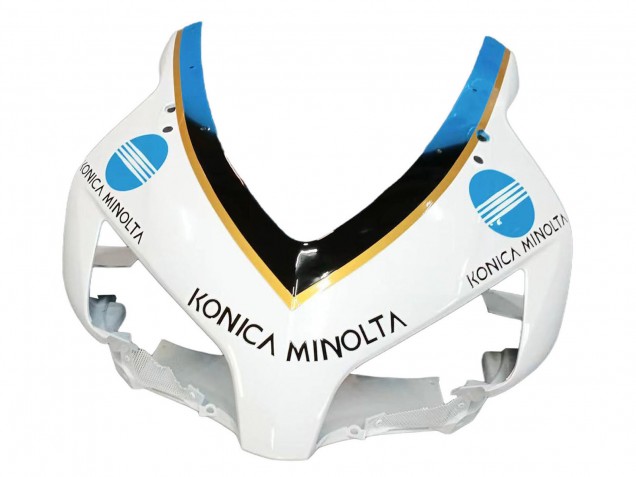 Discount 2004-2005 White Light Blue Yellow Black Konica Minolta Honda CBR1000RR Motorcycle Fairings Canada