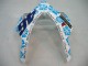 Discount 2004-2005 White Blue Snow Nastro Azzurro 46 Honda CBR1000RR Motorcycle Fairings Canada