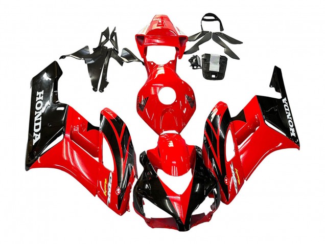 Discount 2004-2005 Red Glossy Black Racing Honda CBR1000RR Motorcycle Fairings Canada