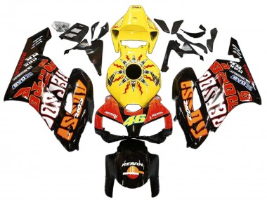 Discount 2004-2005 Yellow Orange Glossy Black Repsol Rossi 46 Honda CBR1000RR Motorcycle Fairings Canada