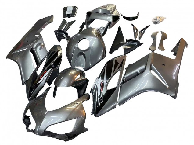 Discount 2004-2005 Silver Glossy Black Honda CBR1000RR Motorcycle Fairing Canada