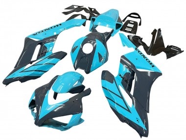 Discount 2004-2005 Light Blue Glossy Black Honda CBR1000RR Motorcycle Fairings Canada