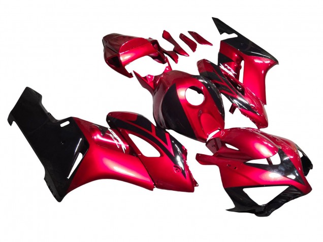 Discount 2004-2005 Red Glossy Black Stripe Honda CBR1000RR Motorcycle Fairings Canada
