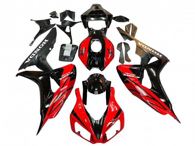 Discount 2006-2007 Blue Glossy Black Honda CBR1000RR Motorcycle Fairing Canada